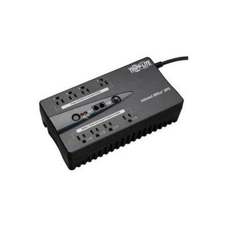 TRIPP LITE Tripp Lite INTERNET550U 550VA UPS Compact USB Low Profile Standby 8 Outlets INTERNET550U